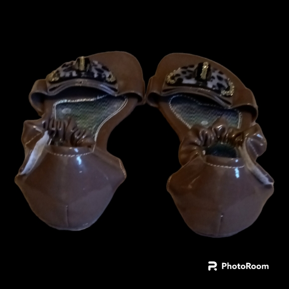 Clark's Brown Thailand Sandals with Ankle Strap - Picture 6 of 7